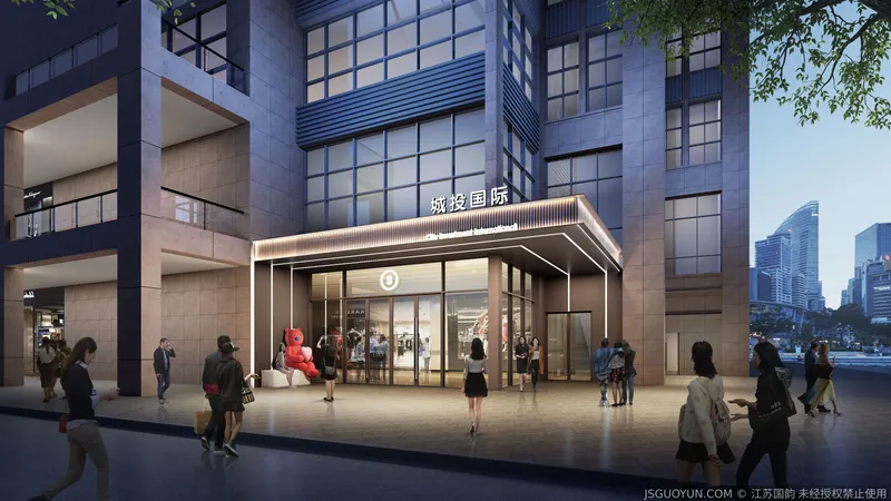 外立面-西北侧次入口门头