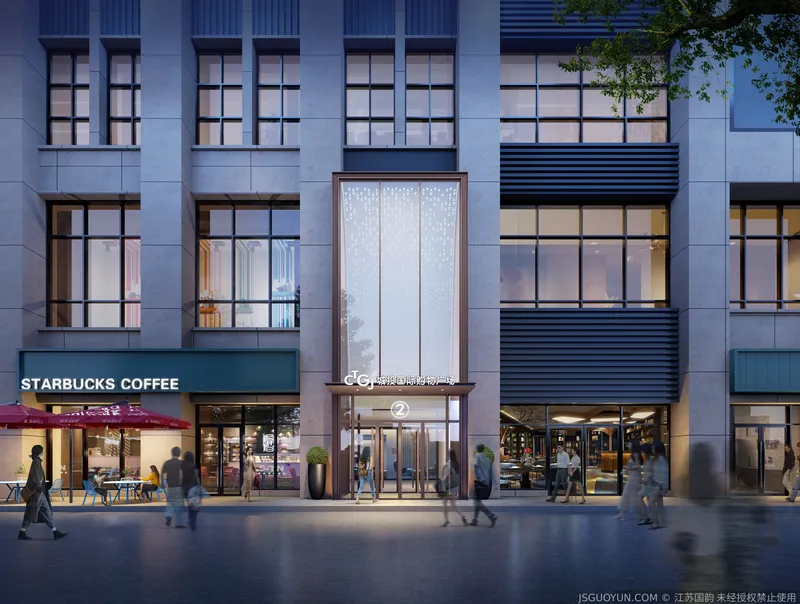 外立面-西南侧次入口门头