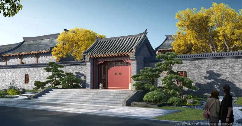 主入口景观